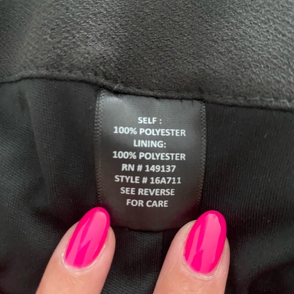 HYFVE Black dress pant with wide leg and high waist - Picture 11 of 11